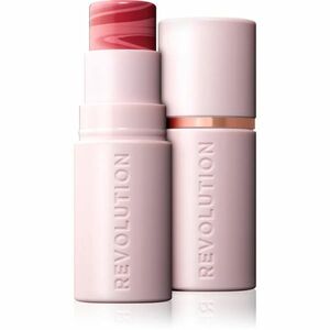 Makeup Revolution Skin Silk Blush Stick krémová tvářenka v tyčince odstín Rose Nude Pink 4.5 g obraz