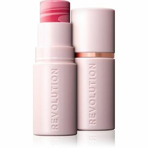 Makeup Revolution Skin Silk Blush Stick krémová tvářenka v tyčince odstín Light Pink Marble 4.5 g obraz