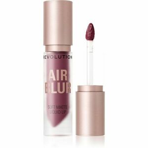 Makeup Revolution Air Blur Liquid Lipstick lehká tekutá matná rtěnka odstín Black Cherry 3.5 ml obraz