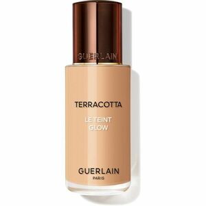 GUERLAIN Terracotta Le Teint Glow tekutý rozjasňující make-up pro přirozený vzhled odstín 3W Warm 35 ml obraz