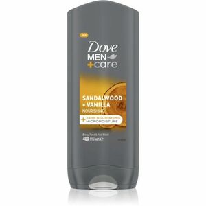 Dove Men+Care Sandalwood&Vanilla sprchový gel 3 v 1 pro muže 400 ml obraz