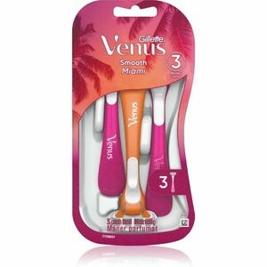 Gillette Venus Smooth Miami jednorázová holítka pro ženy 3 ks obraz