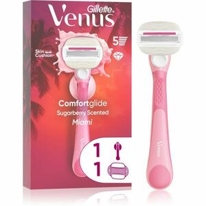 Gillette Venus Comfortglide Sugarberry Miami dámský holicí strojek 1 ks obraz