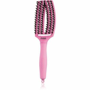 Olivia Garden Fingerbrush Boar & Nylon kartáč na vlasy s nylonovými a kančími štětinami Celestial Pink 1 ks obraz