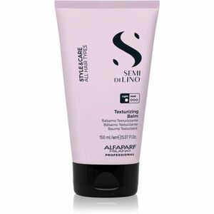 Alfaparf Milano Semi di Lino Style&Care Texturizing Balm hydratační stylingový krém pro přirozený vzhled 150 ml obraz