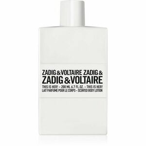 Zadig & Voltaire THIS IS HER! tělové mléko pro ženy 200 ml obraz