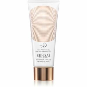 Sensai Silky Bronze opalovací krém na tělo SPF 30 150 ml obraz