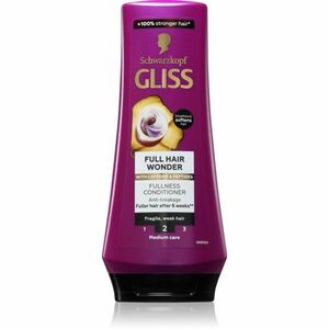 Schwarzkopf Gliss Full Hair Wonder regenerační balzám pro křehké vlasy 200 ml obraz