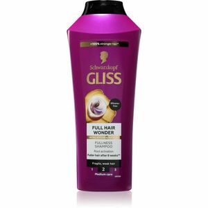 Schwarzkopf Gliss Full Hair Wonder regenerační šampon pro oslabené vlasy 400 ml obraz