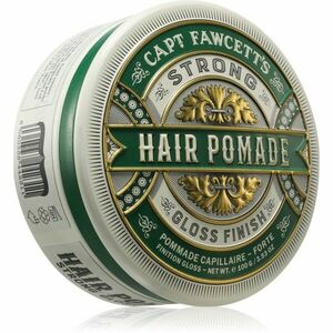 Captain Fawcett Hair Pomade Strong Gloss Finish pomáda na vlasy pro muže 100 g obraz