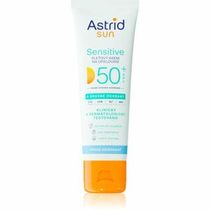 Astrid Sun Sensitive pleťový krém na opalování SPF 50+ voděodolný 50 ml obraz