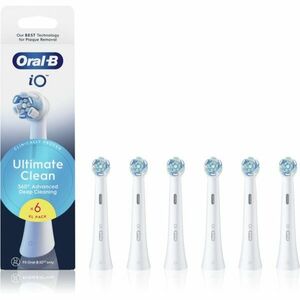 Oral B iO Ultimate Clean náhradní hlavice pro zubní kartáček White 6 ks obraz