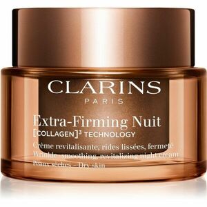 Clarins Extra-Firming Night Cream noční liftingový krém proti vráskám pro suchou pleť 50 ml obraz