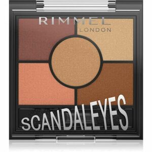 Rimmel ScandalEyes paletka očních stínů odstín 005 Sunset Bronze 3.8 g obraz