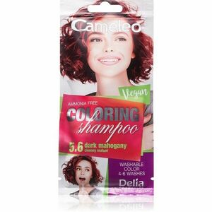 Delia Cosmetics Cameleo Coloring Shampoo tónovací šampon na vlasy odstín 5.6 Dark Mahogany 40 ml obraz