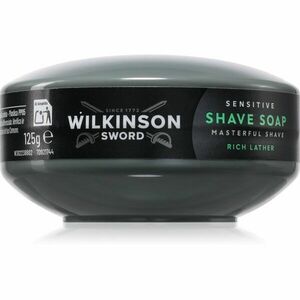 Wilkinson Sword Sensitive Shave Soap Rich Lather mýdlo na holení pro muže 125 g obraz