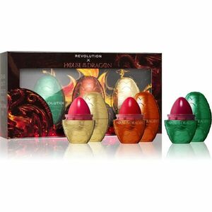 Makeup Revolution X House of Dragon Dragon Egg dárková sada na rty a tváře 1 ks obraz