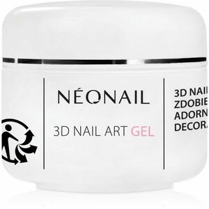 NEONAIL Nail Art 3D Gel modelační gel na nehty odstín Clear 5 g obraz