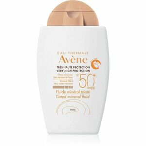 Avène Sun Mineral Fluid Tinted ochranná péče proti slunečnímu záření SPF 50+ 40 ml obraz