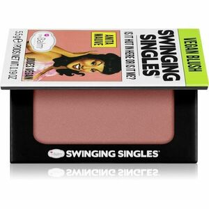 theBalm Swinging Singles Blush kompaktní tvářenka odstín Anita Mauve 5.5 g obraz