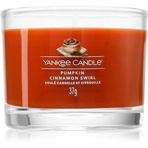 Yankee Candle Pumpkin Cinnamon Swirl votivní svíčka 37 g obraz