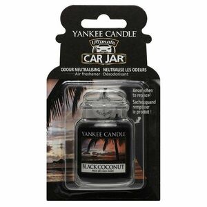 Yankee Candle Black Coconut vůně do auta závěsná 1 ks obraz