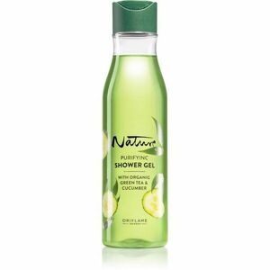 Oriflame Love Nature Green Tea & Cucumber čisticí sprchový gel s kyselinou mléčnou 250 ml obraz