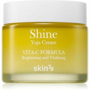 Skin79 Shine Yuja Cream Vita-C Formula hydratační a rozjasňující pleťový krém pro pleť s hyperpigmentací 70 ml obraz