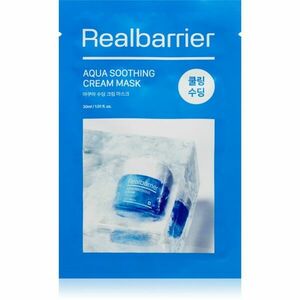 Real Barrier Aqua Soothing Cream Mask hydratační plátýnková maska 30 ml obraz