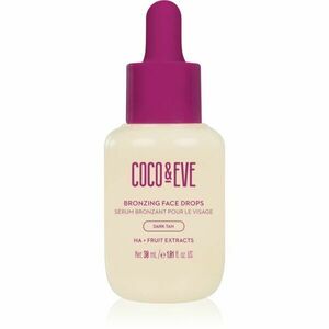 Coco & Eve Sunny Honey Bronzing Face Drops samoopalovací kapky na obličej Dark Tan (new) 30 ml obraz