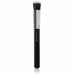 MAC Cosmetics Brush 130S Short Duo Fibre malý štětec pro nanášení tekutých, krémových a pudrových produktů 1 ks obraz