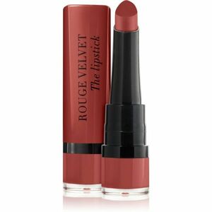 Bourjois Rouge Velvet The Lipstick matná rtěnka odstín 50 Rouge Tatin 2.4 g obraz