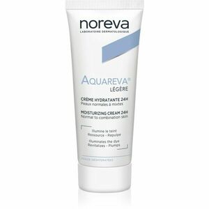 Noreva Aquareva Moisturizing Cream 24h lehký hydratační krém 40 ml obraz