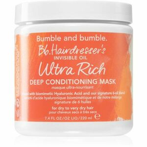 Bumble and bumble Hairdresser's Invisible Oil Ultra Rich Deep Mask vyživující maska pro suché vlasy 200 ml obraz