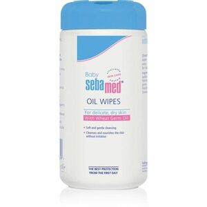 Sebamed Baby Care dětské olejové ubrousky 70 ks obraz