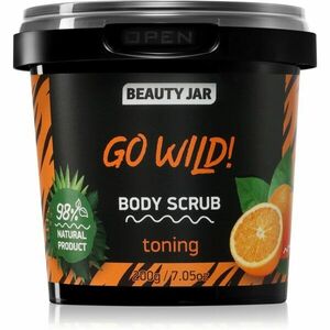 Beauty Jar Go Wild! hydratační tělový peeling s osvěžujícím účinkem 200 g obraz