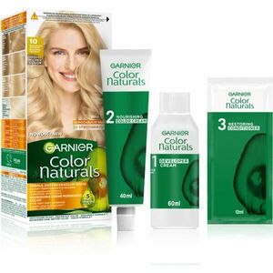 Garnier Color Naturals Creme barva na vlasy odstín 10 Bardzo Bardzo Jasny Blond 1 ks obraz