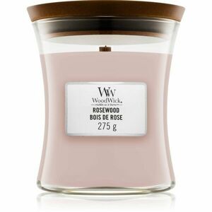 Woodwick Rosewood vonná svíčka s dřevěným knotem 275 g obraz