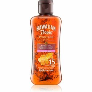 Hawaiian Tropic Protective Dry Oil Spray suchý olej na opalování SPF 15 100 ml obraz