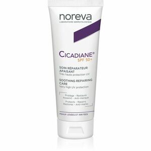 Noreva Cicadiane Soothing Repairing Care opalovací krém na tělo a obličej SPF 50+ 40 ml obraz