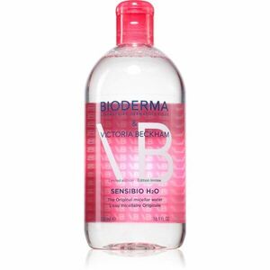 Bioderma Sensibio H2O limitovaná edice Victoria Beckham zklidňující čisticí micelární voda (limitovaná edice) 500 ml obraz