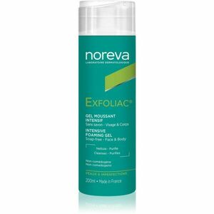 Noreva Exfoliac Intensive Foaming Gel čisticí pěnivý gel proti nedokonalostem pleti 200 ml obraz