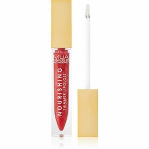 MUA Makeup Academy Virtual Glow vyživující lesk na rty pro třpytivý lesk odstín Metaversal Coral 6.5 ml obraz