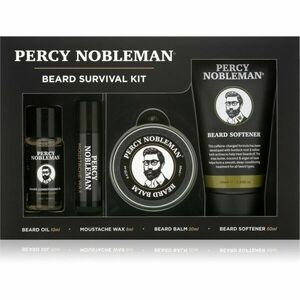 Percy Nobleman Beard Survival Kit sada na vousy obraz