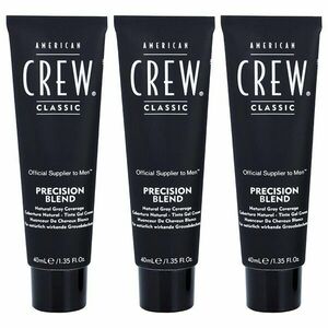 American Crew Classic Precision Blend barva na vlasy pro šedivé vlasy odstín 7-8 Light 3x40 ml obraz