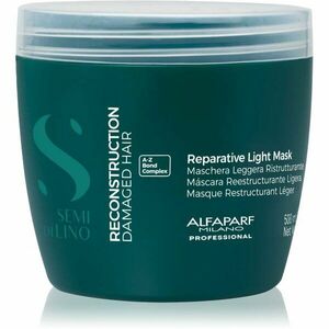 Alfaparf Milano Semi di Lino Reconstruction Reparative Light Mask regenerační maska pro poškozené vlasy pro jemné vlasy 500 ml obraz