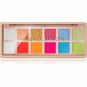 Makeup Revolution The Icon Palette paletka očních stínů odstín The Vibrant Icon Brights Palette 12x0.7 g obraz