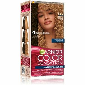 Garnier Color Sensation barva na vlasy odstín HL2 Dark Brown Hair 1 ks obraz