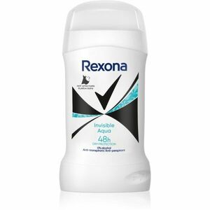 Rexona Invisible Aqua tuhý antiperspirant proti bílým skvrnám 50 ml obraz