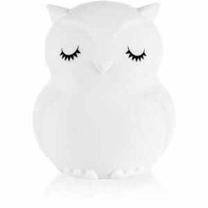 Zopa Silicone LED Lamp with Music Size L noční světlo s melodií Owl 1 ks obraz